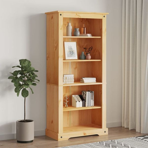 vidaXL Bücherschrank 5 Fächer Mexiko-Stil Kiefernholz 81x40x170 cm, 243744