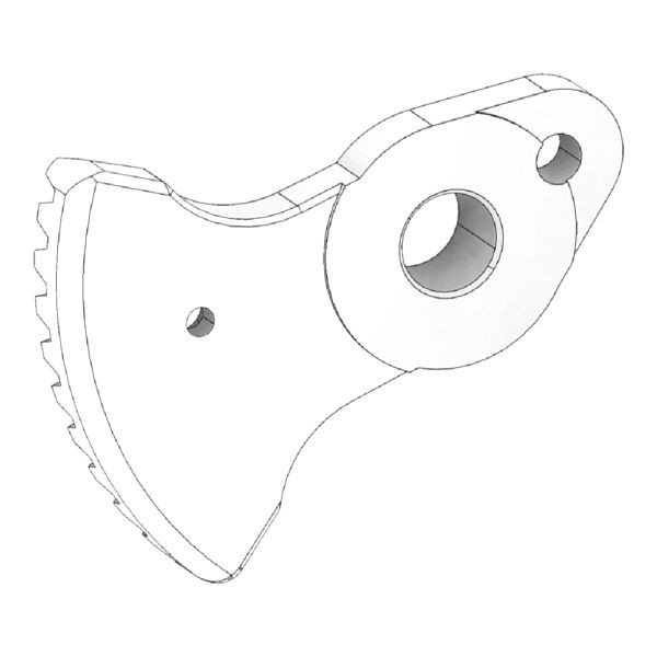 Felco Klingenhalter, Tiefe: 10 mm, 834/66, 0783929409948