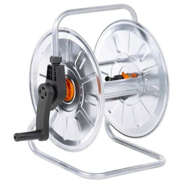 vidaXL Schlauchtrommel Wandmontage für 50 m 1/2" Schlauch Stahl, 4005278