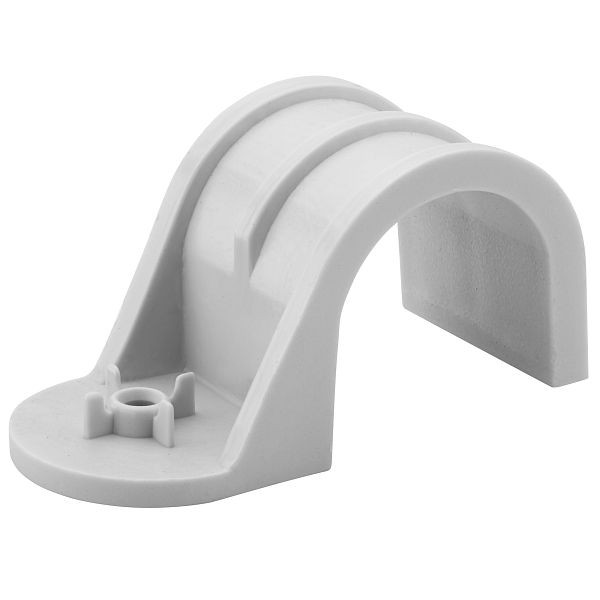 DeWalt Plastik Clip mit Stick-E Plastikclip für Leitungen und Rohre 25mm, VE: 100 Stück, DDF4400025