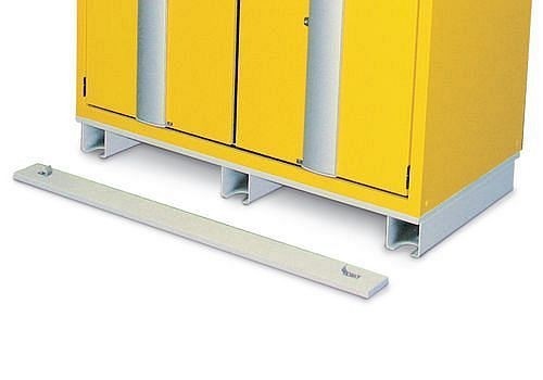 asecos Transportsockel für Gefahrstoffschränke Breite 1200 mm, 30171