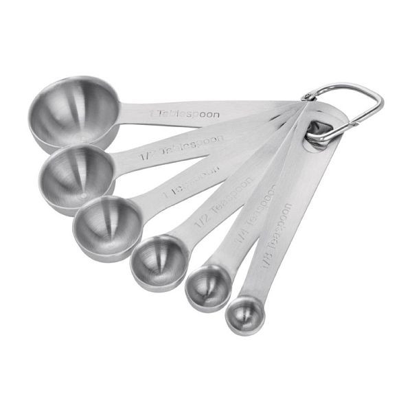 Vogue Messlöffel Set, 6 verschiedene Größen, GL873, 5050984412646