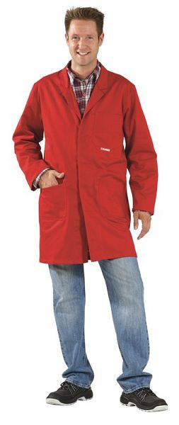 Planam MG 290 Berufsmantel, mittelrot, Größe 56, 0641056