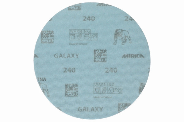 Mirka Schleifscheibe GALAXY 150mm Grip 240, VE: 100 Stück, FY62209925