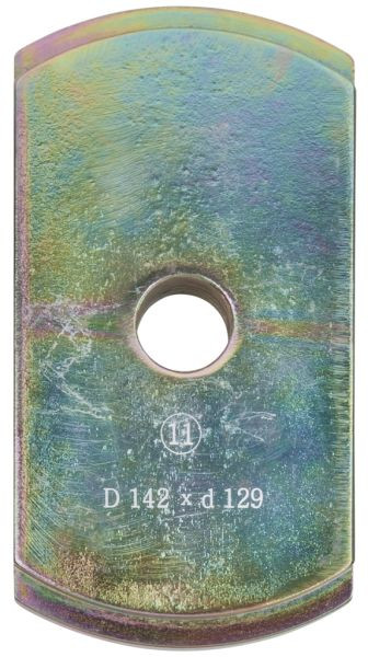 KS Tools Adapterplatte Fuso 330, Ø Innen 129 mm, Ø Außen 142 mm, 460.0836