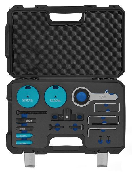 SW-Stahl Motor-Einstellwerkzeugsatz, Ford, zum Arretieren der Nocken- und Kurbelwelle an 2.0 l EcoBlue Motoren, 26319L