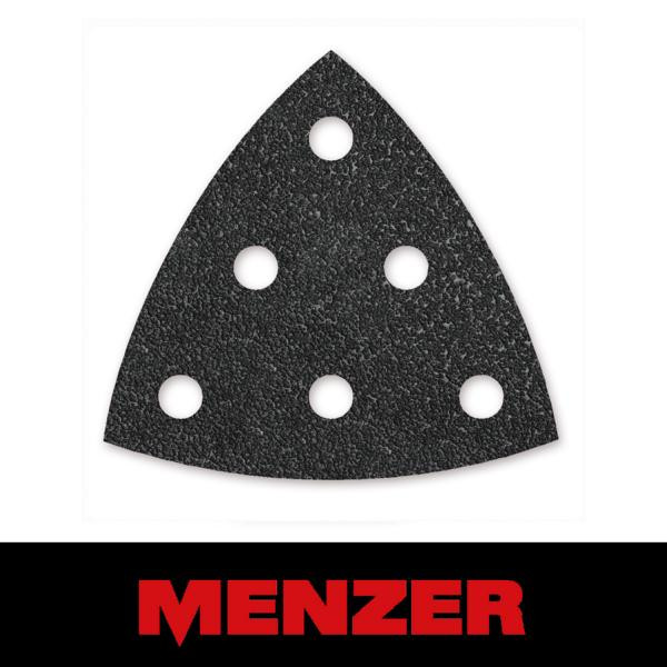 Menzer Klett-Schleifblatt, Festool, 93 mm, 6 Loch, Körnung 24, Siliciumcarbid, VE: 25, 261071024