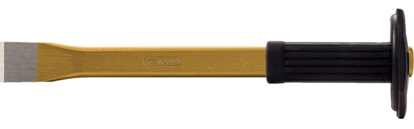 KS Tools Maurermeißel mit Handschutzgriff, flach oval, 31x400mm, 162.0205
