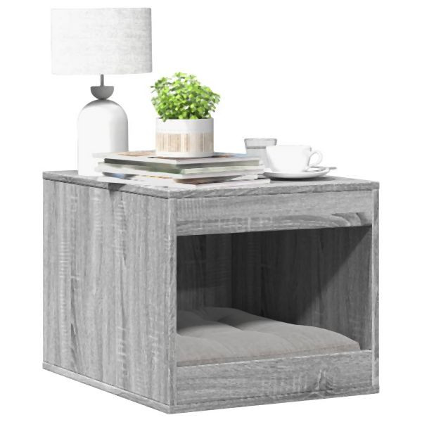 vidaXL Katzenklo Grau Sonoma 47x59x42 cm Holzwerkstoff, 857765
