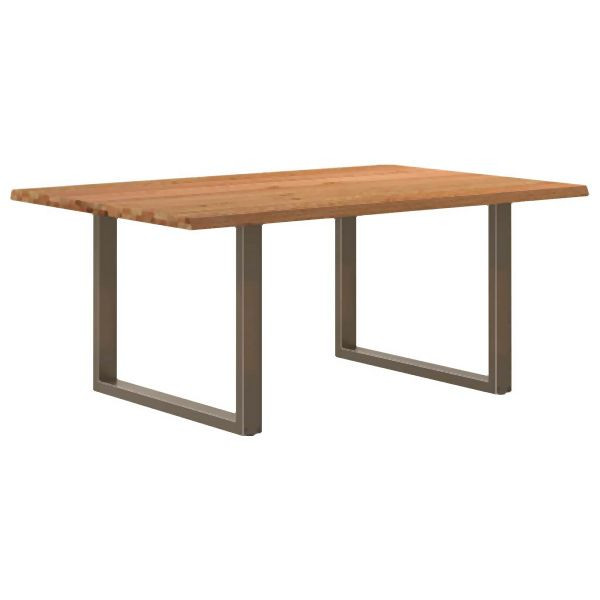 vidaXL Esstisch Hellbraun 180x120x74 cm Massivholz Eiche Rechteckig, 3304967