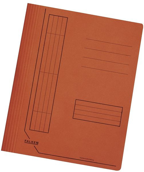 FALKEN Schnellhefter, A4, kfm. und Amtsheftung, Manilakarton, orange, 11287562