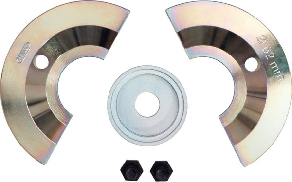 KS Tools Halbschalen-Ergänzungs-Satz 5-teilig für Durchmesser 62 mm, 150.2141
