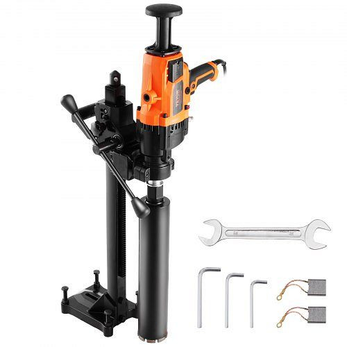 VEVOR Diamantkernbohrmaschine Kernbohrmaschine 2600W Kernbohrgerät 18cm, SCJGSZKJ180MCECVDV2