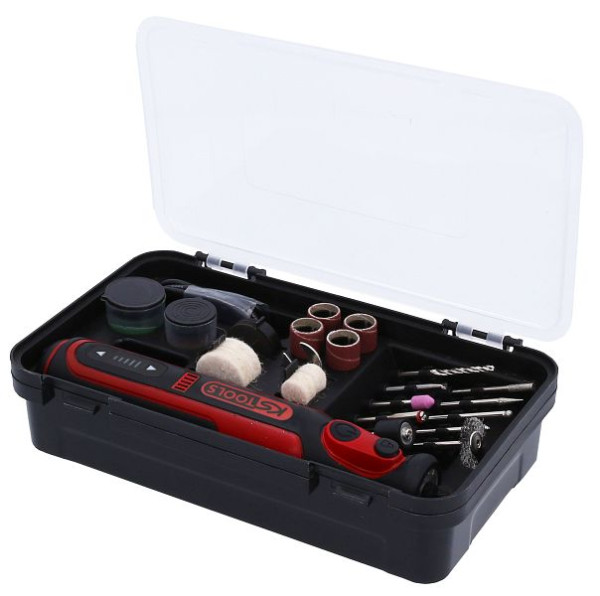KS Tools eMONSTER Akku-Multifunktionswerkzeug-Satz mit 50 Zubehörteilen, 515.3990
