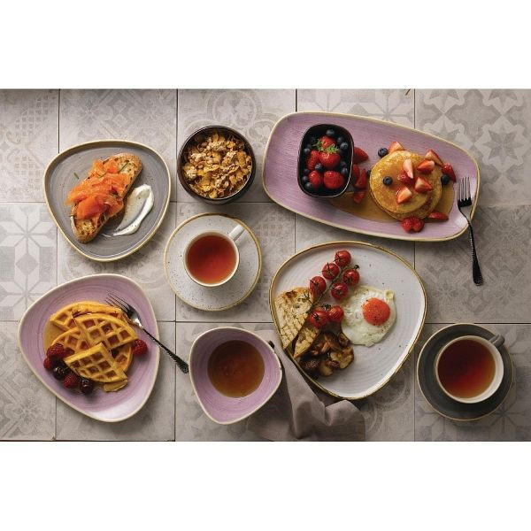 Churchill Stonecast Lavendel-Lotus-Schale, 228 mm (12 Stück), FR026