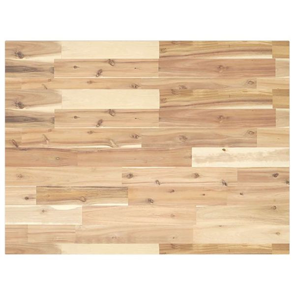 vidaXL Schreibtischplatte Unbehandelt 80x60x2 cm Massivholz Akazie, 3279725
