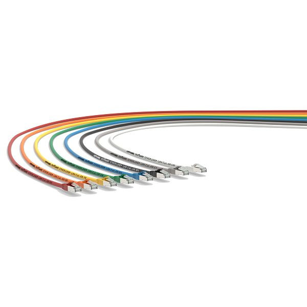 LAPP vorkonfektioniertes Ethernetkabel ETHERLINE® LAN Cat.6A 5,0, gelb, 24441427