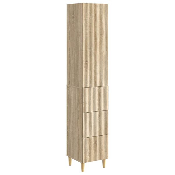 vidaXL Schrankset 2-teilig 33 x 34,5 x 90 cm Holzwerkstoff, 3416567