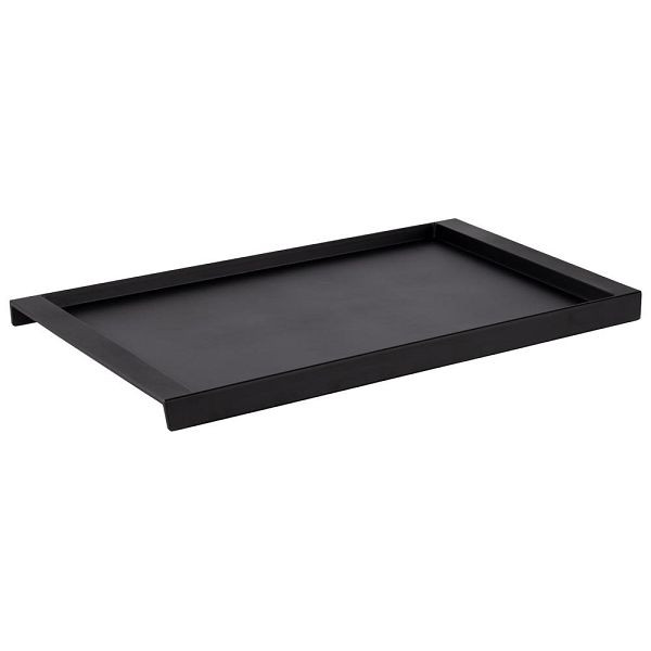 APS Tablett / Basis, 67 x 38 cm, Höhe: 4 cm Melamin, schwarz, 85225