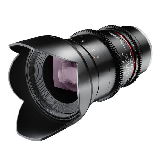 Samyang MF Videoobjektiv 35mm T1,5 Video DSLR II Sony E, 1021544