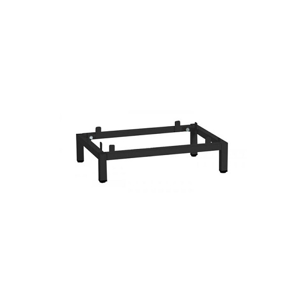 Lüllmann Untergestell 150 mm für Zeichungsschrank DIN A1, tiefschwarz, 565509
