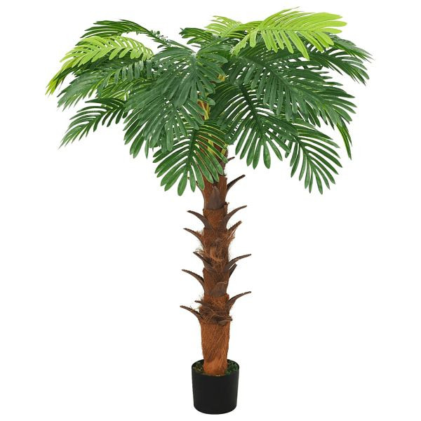 vidaXL Künstliche Palme Cycas mit Topf 160 cm Grün, 336308