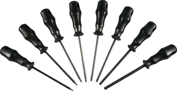 SW-Stahl Schraubendrehersatz, TPR-Profil, 8-teilig, 31510L
