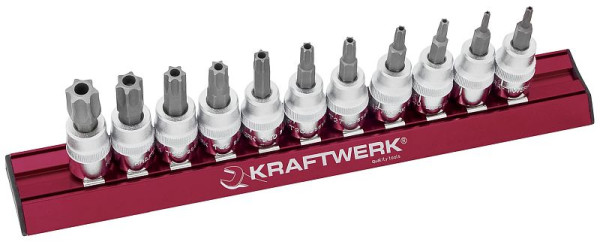 Kraftwerk Loch-Bit für TX-Schrauben-Steckschlüssel-Satz MAGALU 3/8", 11-tlg, 205399