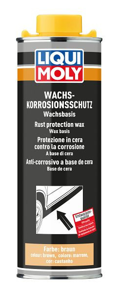 LIQUI MOLY Wachskorrosionsschutz braun, Dose Blech, VE: 1 Liter, 6104