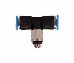 Riegler T-Steckverschraubung, drehbar, mini, 109060
