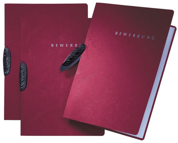 PAGNA Bewerbungsmappe Swing - rot, 22004-01, 4013951002562
