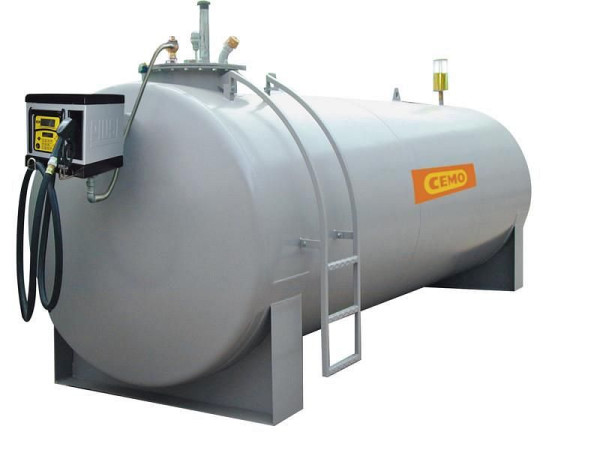 Cemo Stahltank 10000 l, komplett, Maße: 550 x 175 x 225 cm, 7866, 4052886089262
