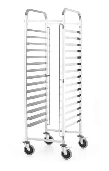 Hendi Abräumwagen Kitchen Line, 15x 600x400 mm Edelstahl, 813287