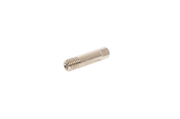 ELMAG Drahtdüse MB 14 / MB 15 0,8 mm, Länge: 25mm, Außendurchmesser: 6mm, M6, vernickelt, 54550