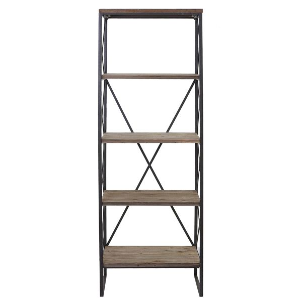 Mendler Bibliothèque Dohna - Chêne Sauvage - Etagère - Rue Du Commerce