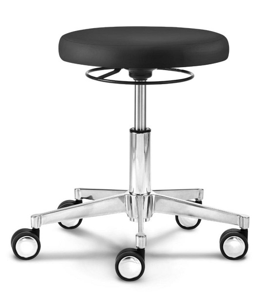 Deskin Hocker MED DOK, Schwarz, 480 x 520 x 415 mm, 346742