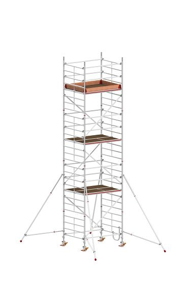 HYMER Fahrgerüst mit Ausleger, Bühnenlänge 1,90 m, Rahmenteilbreite 1,50 m, Reichhöhe 8,40 m, 847308