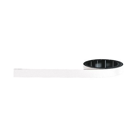 Magnetoplan magnetoflex-Band, Farbe: weiß, Größe: 10 mm, 1261000