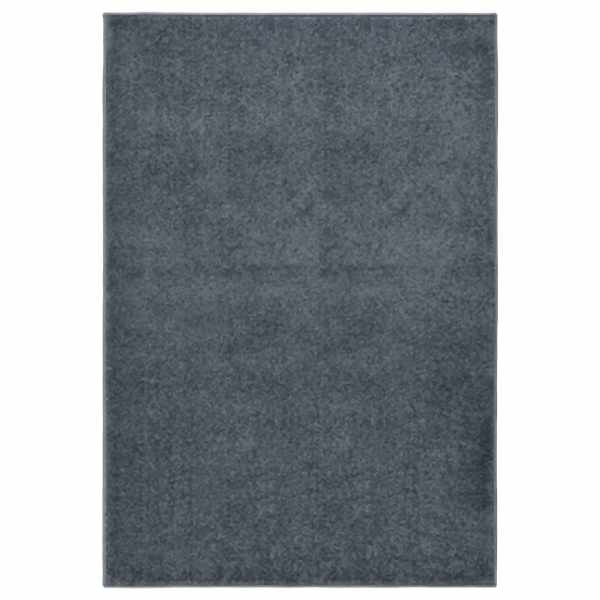 vidaXL Teppich Kurzflor 200x290 cm Anthrazit, 340310, 8720286848425