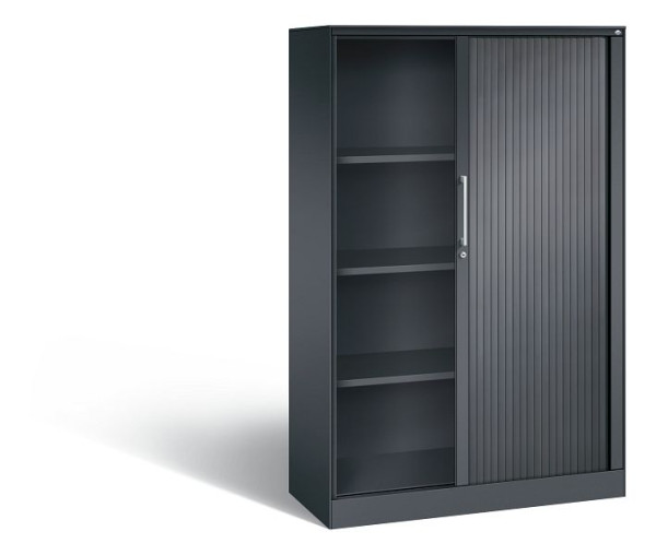C+P Rollladenschrank Asisto, H1639xB1000xT435mm, Farbe: Schwarzgrau, Bügelgriff, 4 OH, 143012-000 S10059