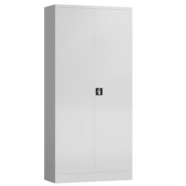 Lüllmann ClassiX Flügeltürenschrank, 1945 x 920 x 500 mm, signalweiß, X-530357
