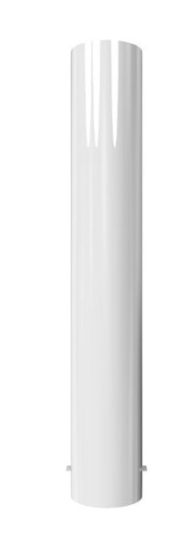 Schake Absperrpfosten Typ 40324 -ortsfest-, zum Einbetonieren, Stahlrohr Ø 323,1mm, Gesamtlänge: 2400mm, feuerverzinkt, 40324