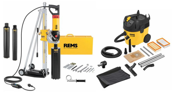 REMS Picus SR UDKB Set 62 + 82+132 Titan + REMS Pull 2 M+, 183X03 R220