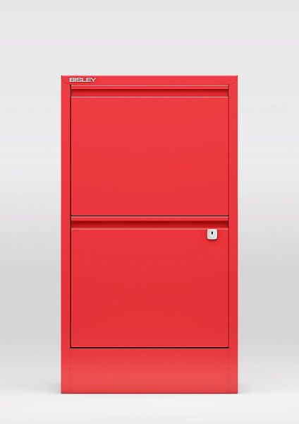 Bisley Home Filer, 2 HR-Schubladen, kardinalrot, HF2670