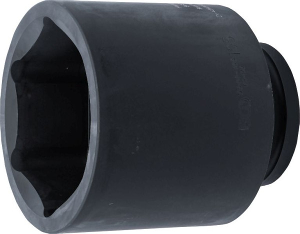 BGS Kraft-Steckschlüssel-Einsatz Sechskant, tief, Antrieb Innenvierkant 25 mm (1"), SW 105 mm, 5500-105