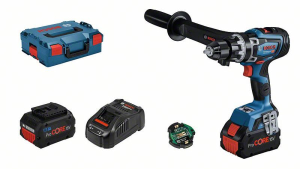 Bosch Akku-Schlagbohrschrauber GSB 18V-150 C mit 2x Akku ProCORE18V 8.0Ah in L-BOXX, 06019J5105