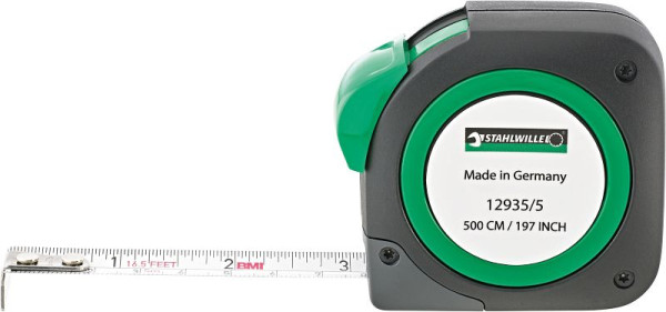 STAHLWILLE Rollbandmaß Nr.12935 Länge 5 m, 77040011