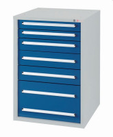 Produktbild von Dringenberg Schubladenschrank S7 1028/6, Teilauszug, ohne Platte, 026649-7035-5010 Dringenberg Schubladenschrank S7 1028/6, Teilauszug, ohne Platte, 026649-7035-5010