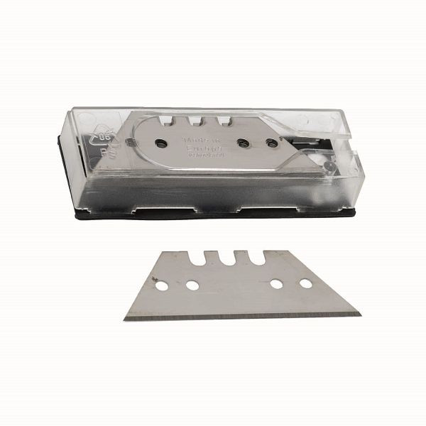 BRINKO Klingen-Dispenser Trapez, VE: 10 Trapezklingen passend zu Universal-Messer Art. Nr. 2991, 2992