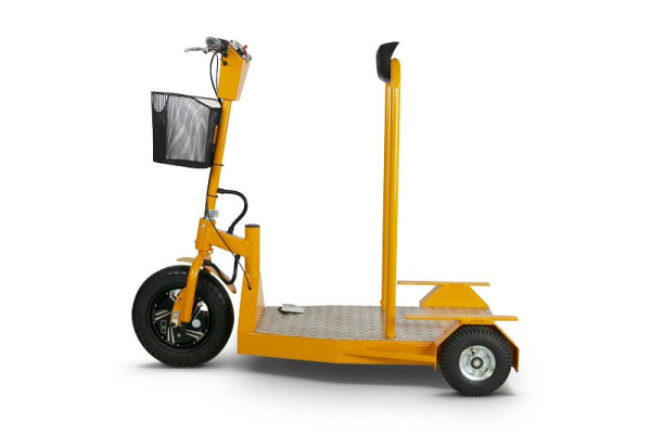 efatec Elektrischer Dreiradroller mit Aufnahme für Service- und Werkzeugkisten Jumper Service, 7002378